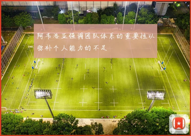 阿韦洛亚强调团队体系的重要性以弥补个人能力的不足